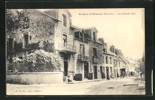 AK St-Jean-le-Thomas, La Grande Rue