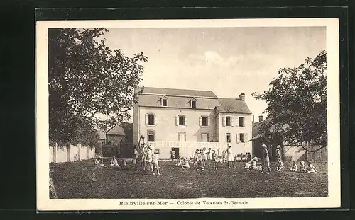 AK Blainville-sur-Mer, Colonie de Vacances Saint-Germain