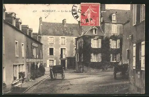 AK Marigny, Le bas du Bourg, Ortspartie