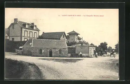 AK Saint-Pair-sur-Mer, La Chapelle Sainte Anne