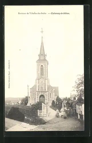 AK Chérencey-le-Héron, Environs de Villedieu-les-Poeles