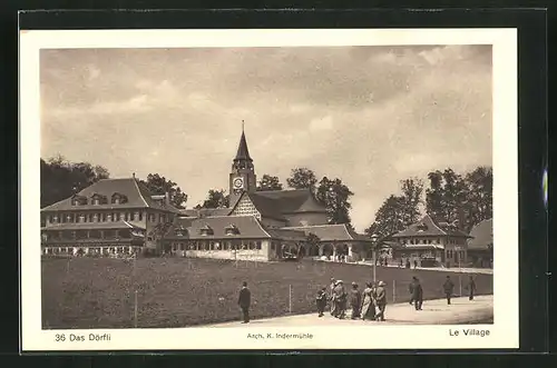 AK Bern, Schweiz. Landes-Ausstellung 1914, Das Dörfli