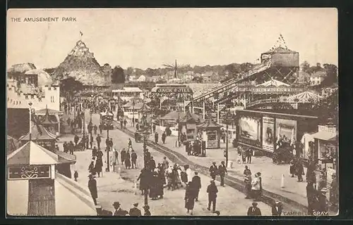 AK London, The British Empire Exhibition 1924, The Amusement Park