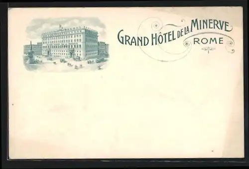 AK Rome, Grand Hotel de la Minerve