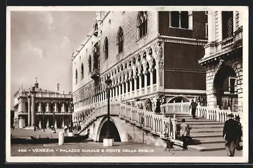 AK Venezia, Palazzo Ducale e Ponte della Paglia
