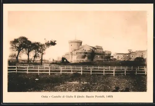 AK Ostia, Castello di Giulio II.