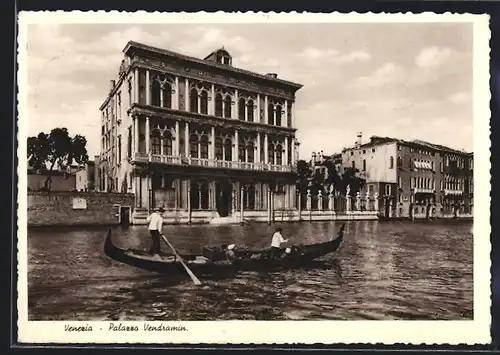AK Venezia, Palazzo Vendramin, Gondel