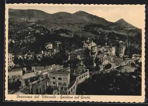 AK Gardone sul Garda, Panorama del Vittoriale