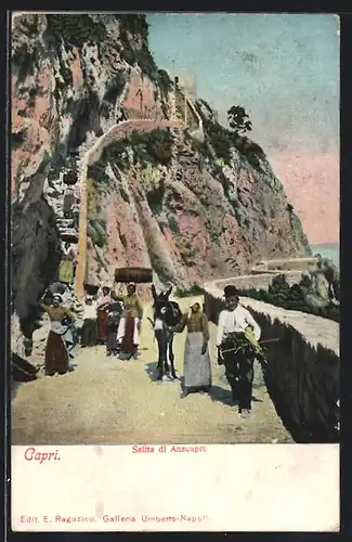 AK Capri, Salita di Anacapri