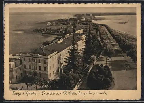 AK Sirmione, Lago di Garda, Il Viale lungo la penisola