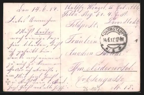 Künstler-AK Ad. Hoffmann: Teure Heimat sei gegrüsst, Soldaten beim musizieren