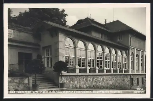 AK Bad-Reichenhall, Erholungsheim der Bayerischen Feuerwehren