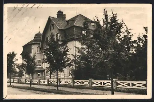 AK Föhr, Nordseesanatorium am Südstrand, Haus Nordmark