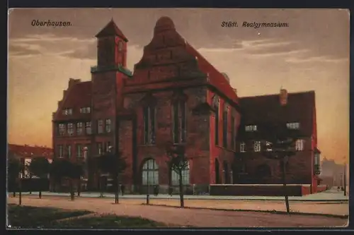 AK Oberhausen, Am Städt. Realgymnasium