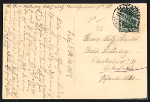 AK Osterfeld i. W., An der St. Josephskirche