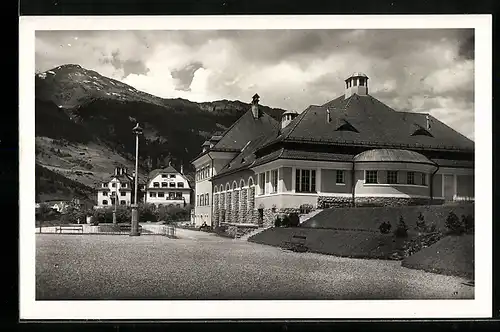 AK Hofgastein, Neues Kurhaus mit Bergblick