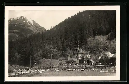 AK Bad Gastein, Bäckstein Alpencafe