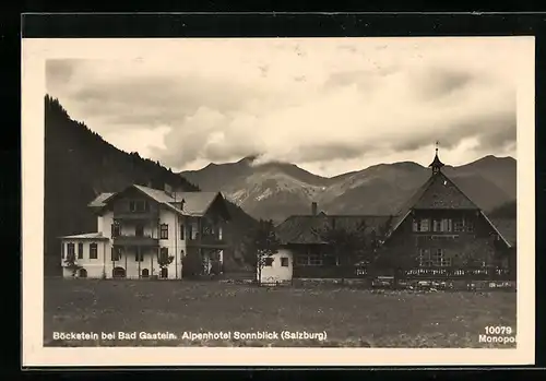 AK Böckstein b. Bad Gastein, Alpenhotel Sonnblick