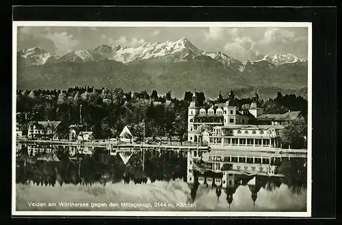 AK Velden am Wörthersee, Ortstotale gegen den Mittagskogl