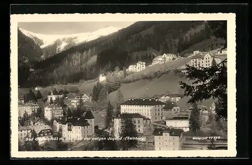 AK Bad Gastein, Generalansicht des Bades der ewigen Jugend