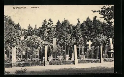 AK Saarbrücken, am Ehrental