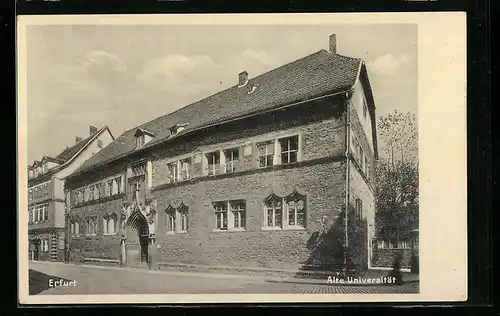 AK Erfurt, vor der alten Universität