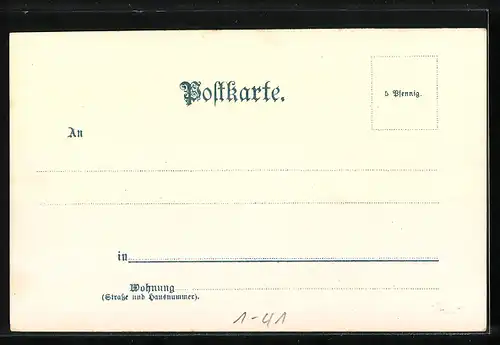 Lithographie Porträt von Friedrich von Schiller