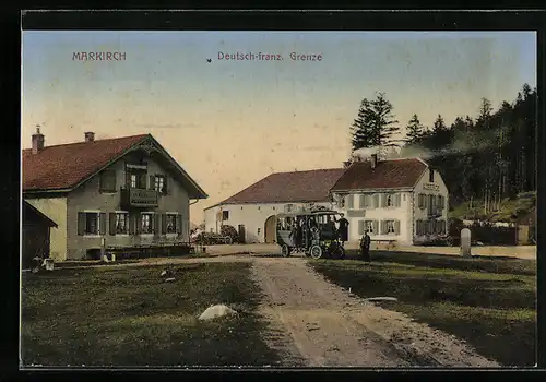 AK Markirch, Deutsch-franz. Grenze