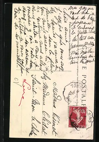 AK Villeneuve-sur-Lot, Rue de l`Arceau