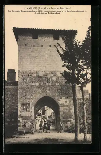 AK Vianne, Porte et Tour Nord