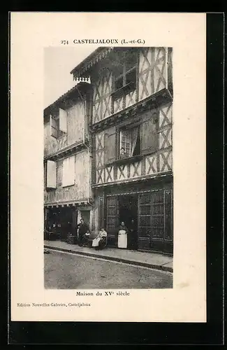 AK Casteljaloux, Maison du XVe siècle