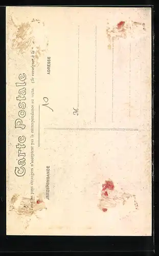 AK Agen, Fetes Présidentielles 1906, Arc de Triomphe du Canal des Deux-Mers, Promenade du Gravier