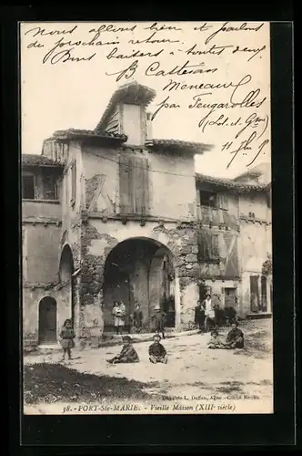 AK Port-Ste-Marie, Vieille Maison (XIIIe siècle)