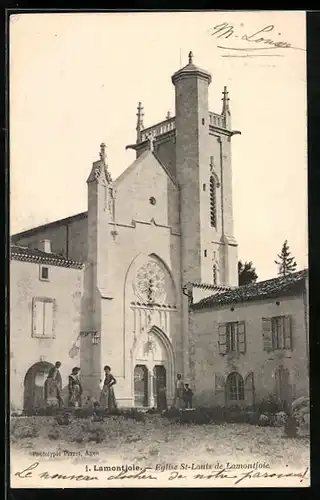 AK Lamontjoie, Eglise St-Louis de Lamontjoie