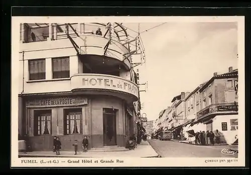 AK Fumel, Grand Hotel et Grande Rue