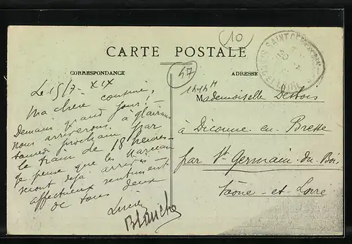 AK Damazan, Rue de l`Eglise