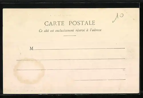 AK Gontaud, Le Château, histor. Gebäude