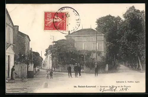 AK Saint-Laurent, Avenues de Nérac et du Paravis