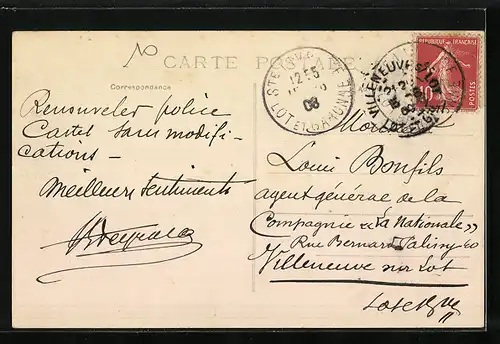 AK Ste-Livrade, Hotel-de-Ville