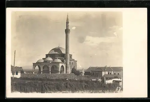 AK Skopje, Moschee in der Höhe der Zitadelle