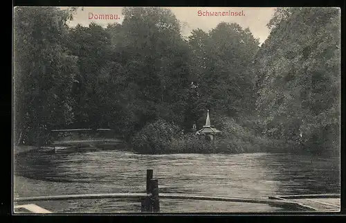 AK Domnau, Die Schwaneninsel