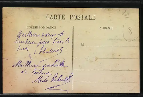 AK Gourdon, Rue Cavaignac