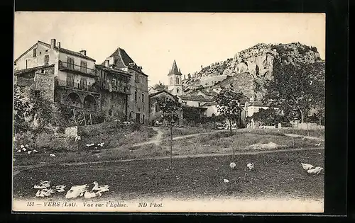 AK Vers, Vue sur l`Eglise