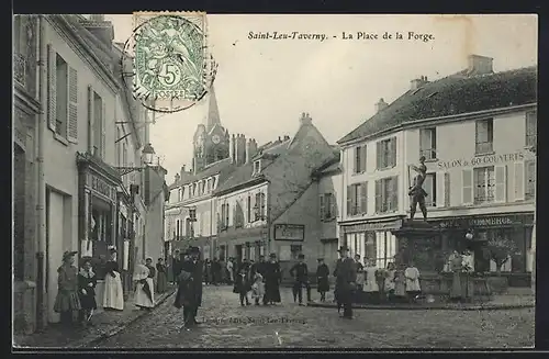 AK Saint-Leu-Taverny, La Place de la Forge