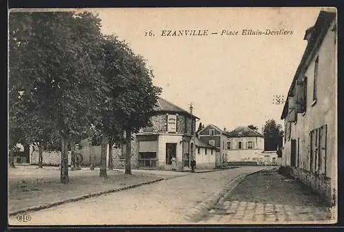 AK Ézanville, Place Elluin-Deviliers