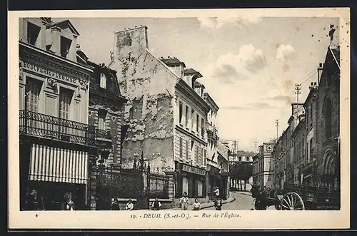AK Deuil, Rue de l`Église