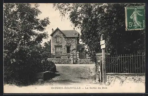 AK Écouen-Ézanville, La Sortie du Bois