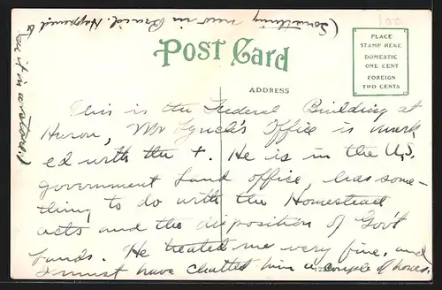 AK Huron, SD, Post Office