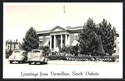 AK Vermillion, SD, US Post Office