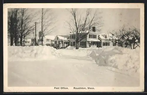 AK Royalston, MA, Post Office